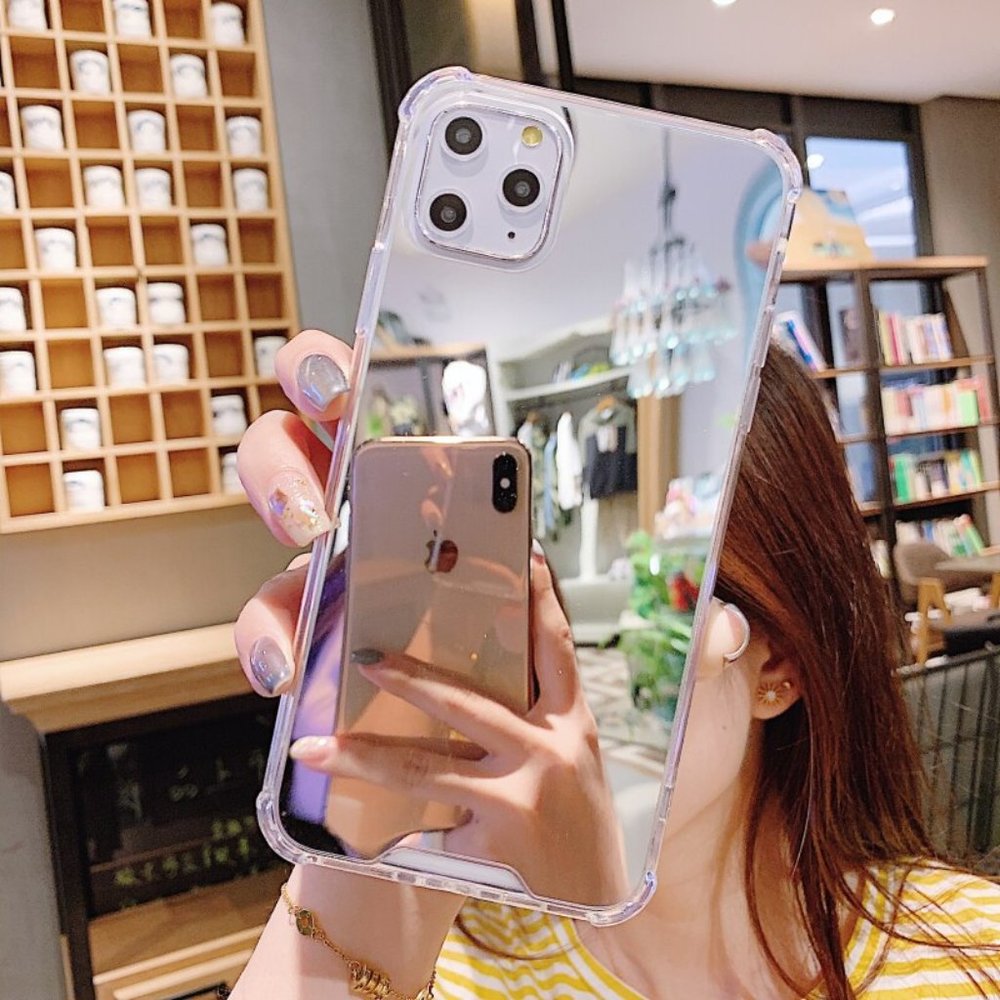 NEW iPhone 12/Pro Anti Knock Mirror case - Picture 4 of 5